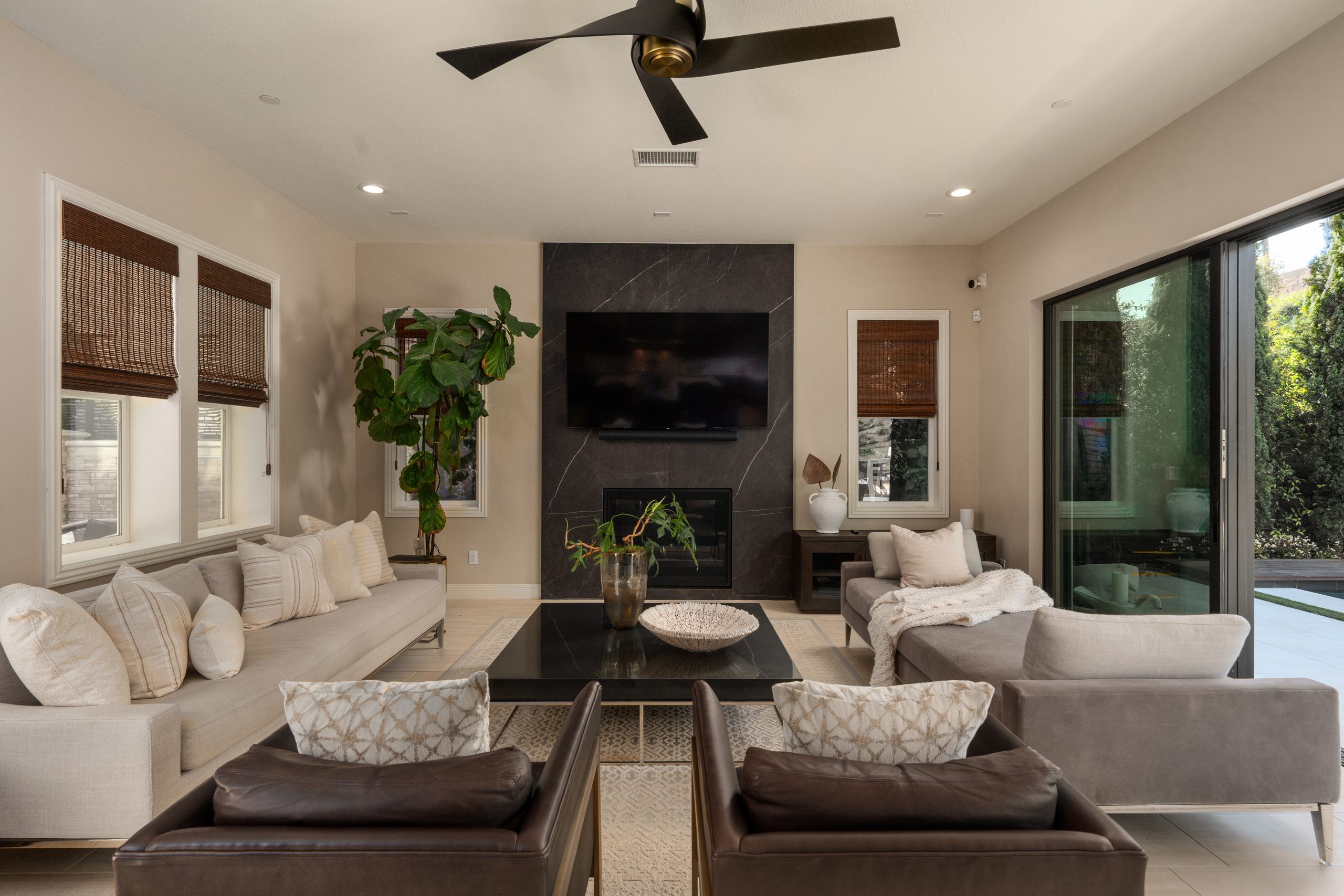 Family Room, flash composite
