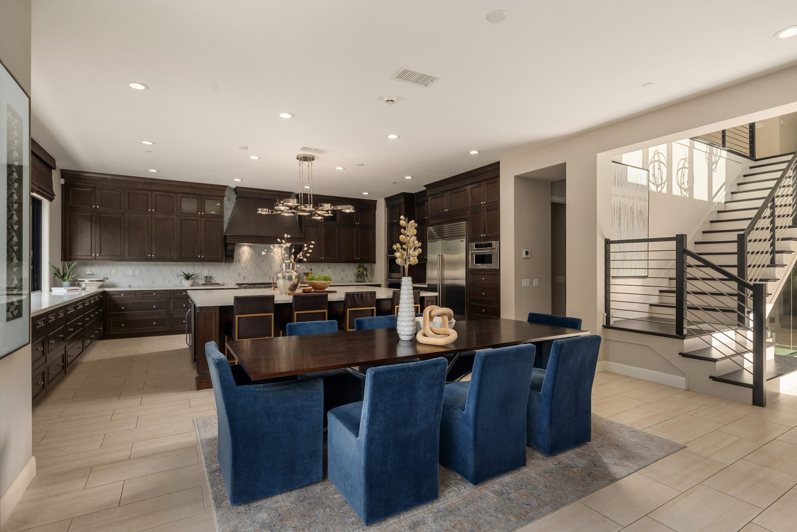 Kitchen and Dining, flash composite