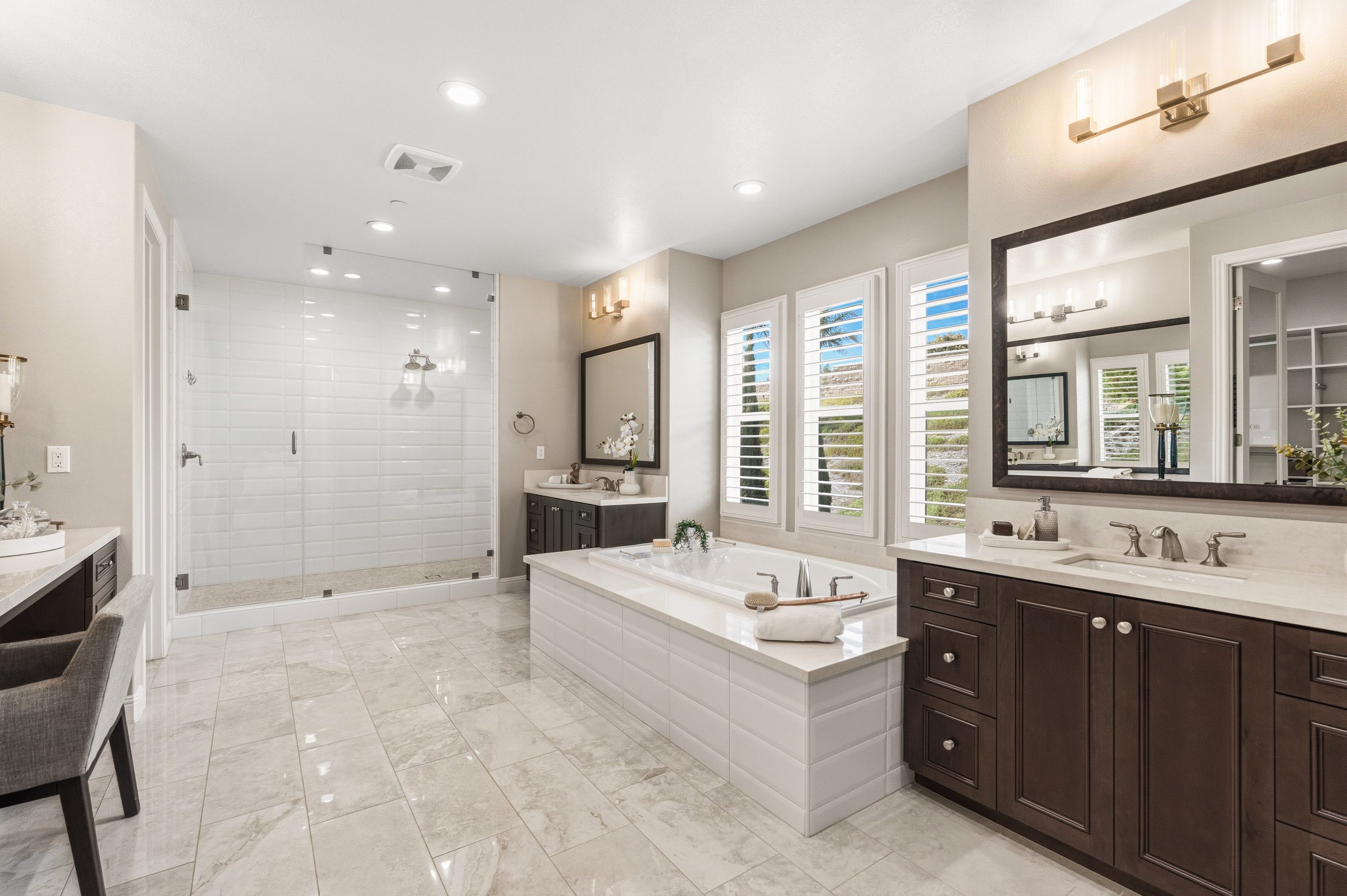 Primary Bath, single shot HDR